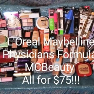 Bundle 50 Piece Maybelline, Loreal And More! Next Day Shipped!